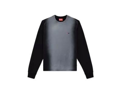 Diesel S-Ginn-K48 Cotton Sweatshirt "Black"