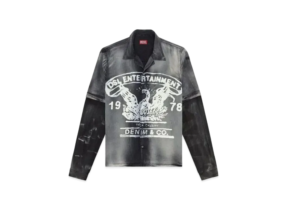 Diesel S-Eeklo Shirt "Grey"