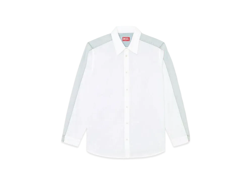 Diesel S-Simply-Dnm Shirt "White"