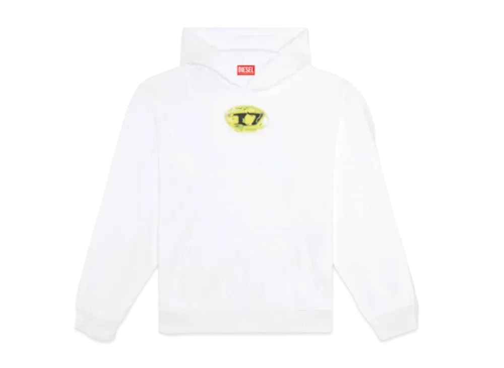 Diesel Sweat Hoodie "White"
