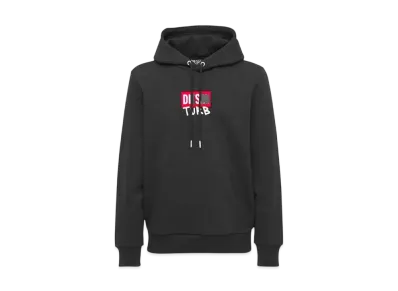 DIESEL Pullover Hoodie "Black"