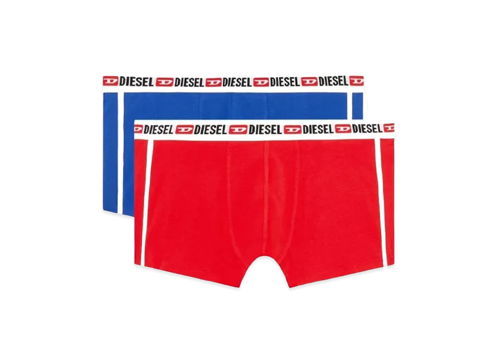 Diesel Two Pack Boxers "Blue/Red"