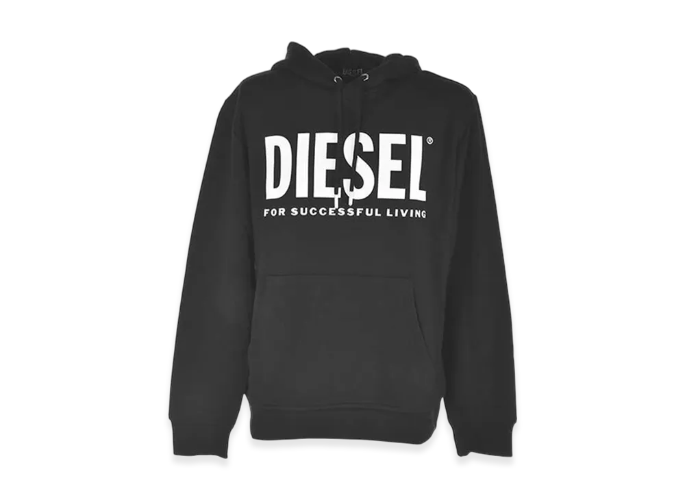 Diesel Pullover Hoodie "Black"