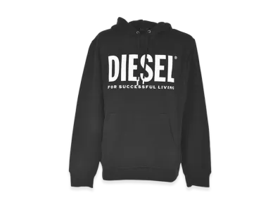 Diesel Pullover Hoodie "Black"