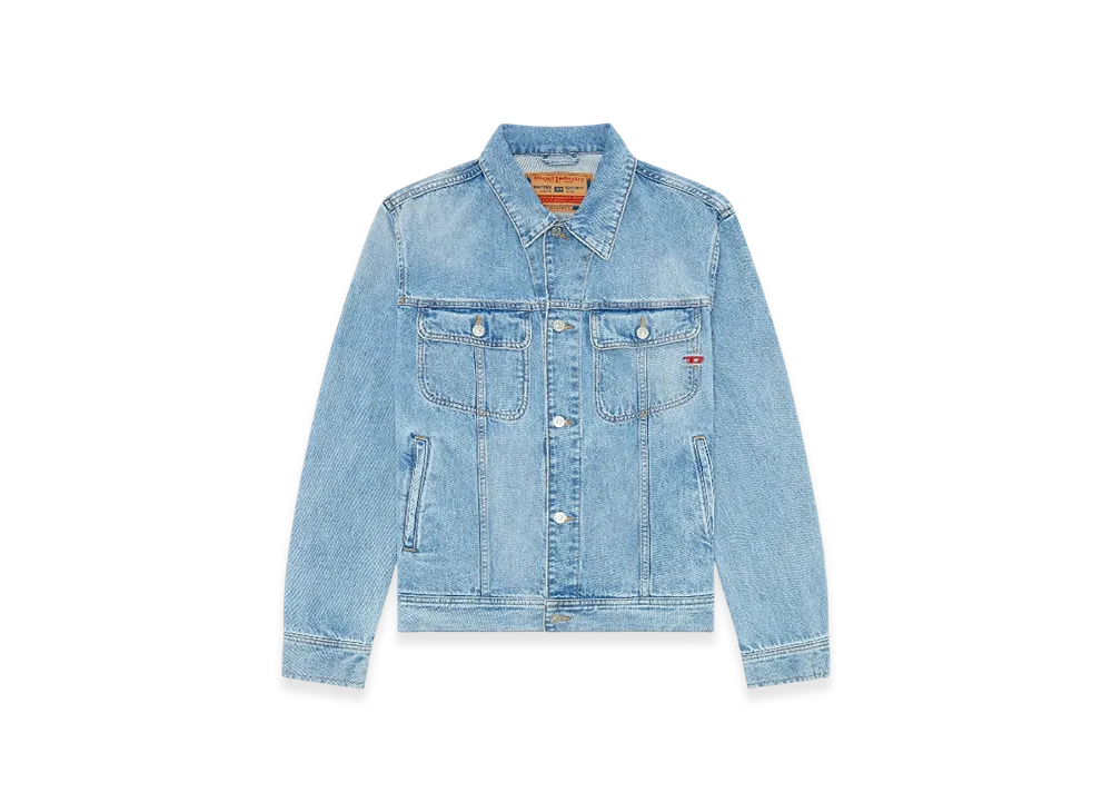 Diesel D-Barcy Regular-Fit Trucker Jacket "Light Blue"