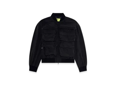 Diesel J-Stain-Short Jacket Nylon Big Pocket "Black"