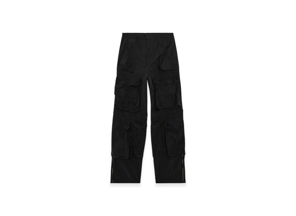 Diesel P-Staind Pants Nylon Big Pocket "Black"