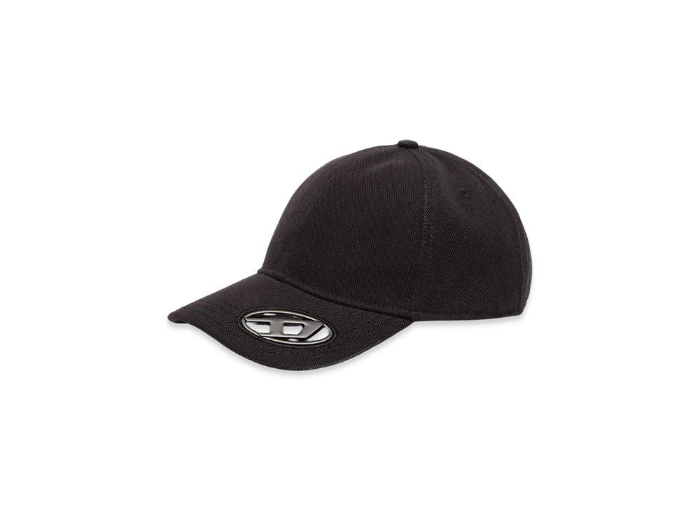 Diesel C-Plak Cap Logo "Black"