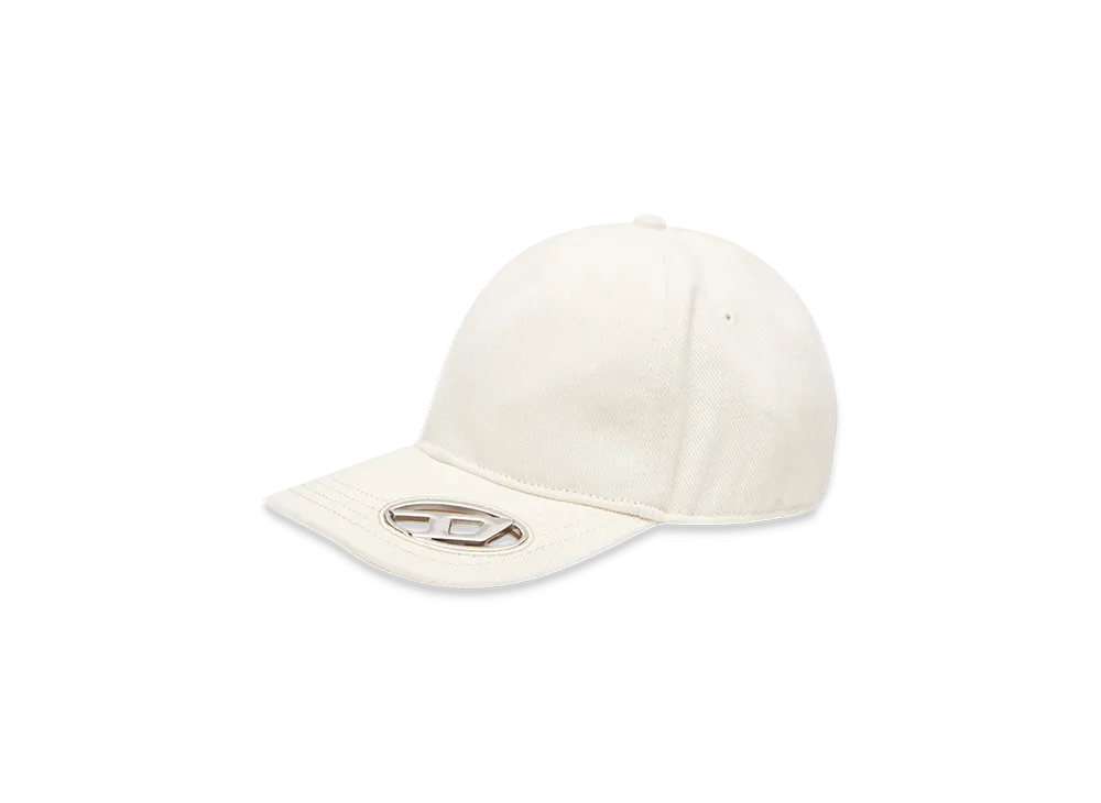 Diesel C-Plak Cap Logo "White"