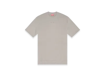 Diesel S-Cooling-L1 Sweatshirt Pullover Short Sleeve "Light Grey"