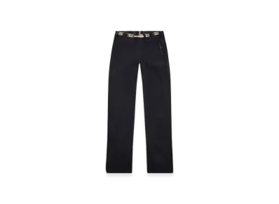 Diesel P-Post Lightweight Pants In Wrinkled Nylon "Black"