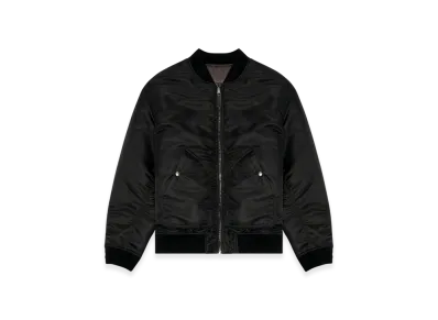 Diesel J-Held Bomber In Padded Nylon With Oval D "Black"