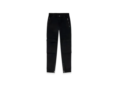 Diesel P-Beeck Cargo Pants In Faded Organic Cotton "Black"