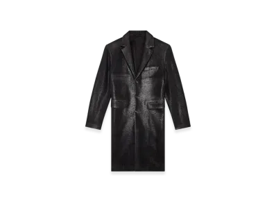 Diesel J-Denner Pinstripe Cool Wool Coat "Black"