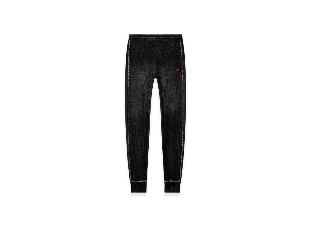 Diesel P-Wafy Waffle Track Pants "Black"