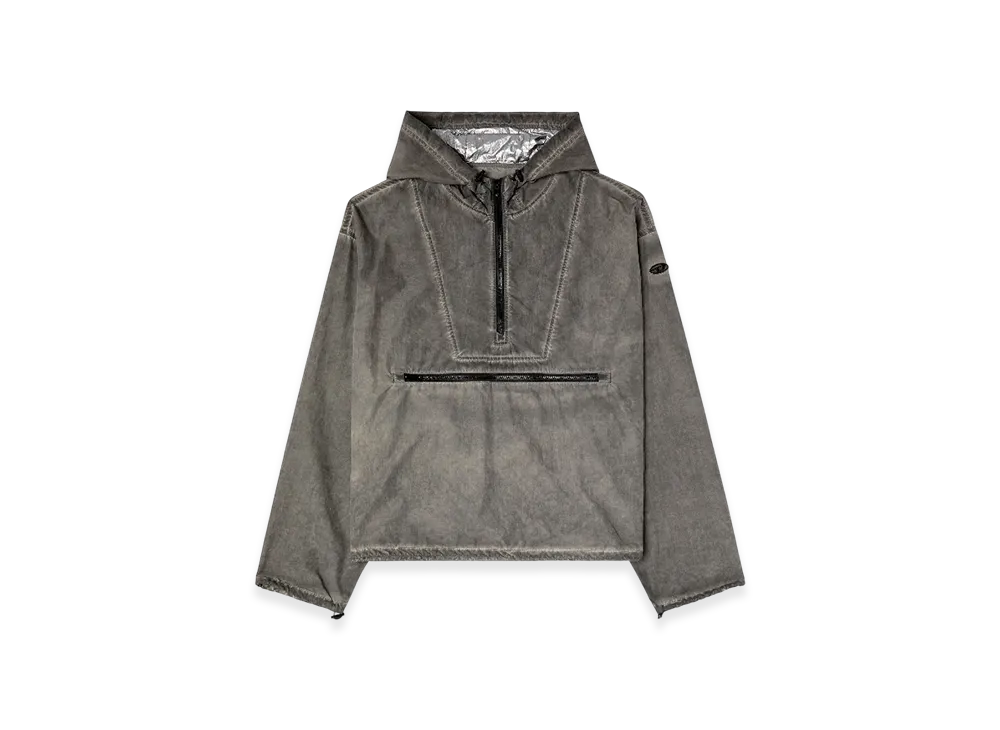 Diesel J-Noode-A Packable Hooded Anorak Jacket "Gray"