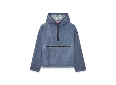 Diesel J-Noode-A Packable Hooded Anorak Jacket "Blue"