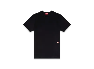 Diesel T-Adjust-Slits-R13 T-Shirt With Runway Set Print "Black"