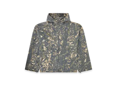 Diesel J-Lint Hooded Jacket With Camo Print "Green Brown"