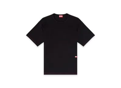 Diesel T-Boxt-R18 T-Shirt With Apple Core Print "Black"