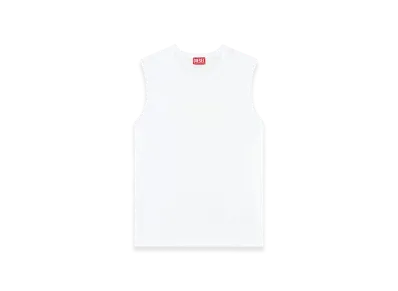 Diesel T-Bisco-Bigoval Sleeveless Top "White"