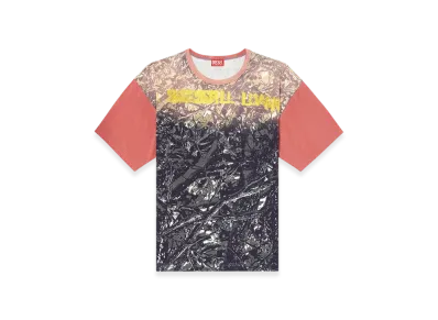 Diesel T-Boxt-Camou T-Shirt With Glitch Camo Print "Black Green"