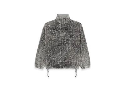 Diesel D-Flow-S2 Pullover Jacket In Boucle Denim "Gray"