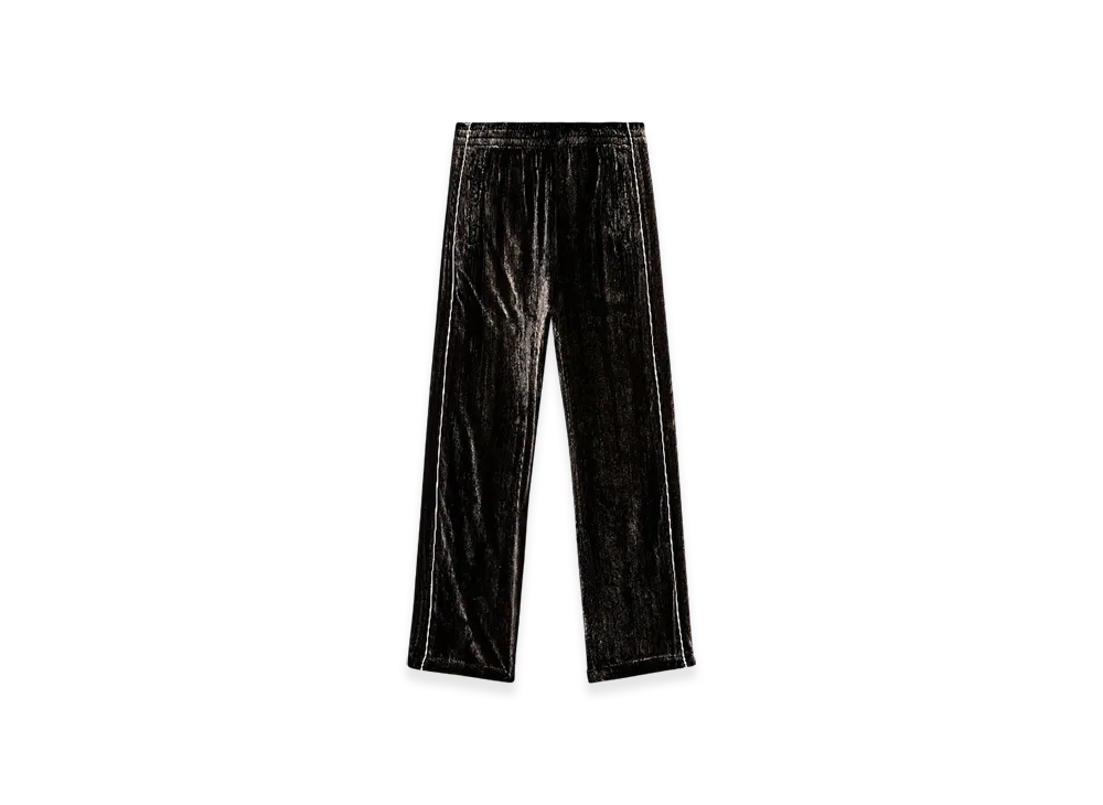 Diesel P-Hay Track Pants In Treated Velvet "Black"