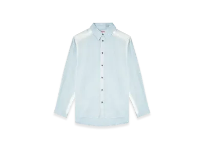 Diesel S-Simply-Jlci Shirt In Faded Twill "Light Blue"
