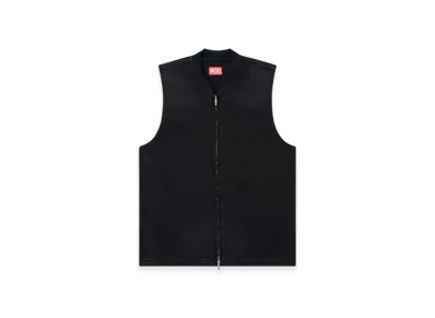 Diesel D-Sund-D-N Jogg Sleeveless Technical Joggjeans Vest "Black Dark Gray"