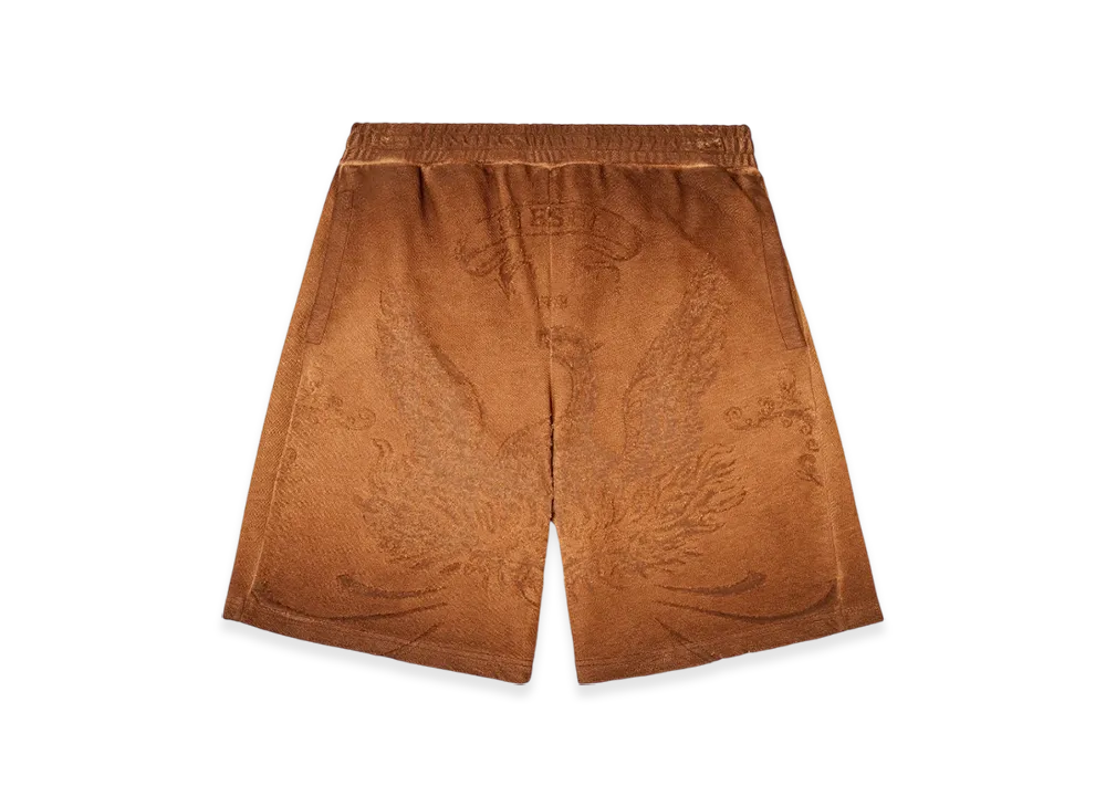 Diesel P-Crowde Sweat Shorts With Phoenix Devore "Brown"
