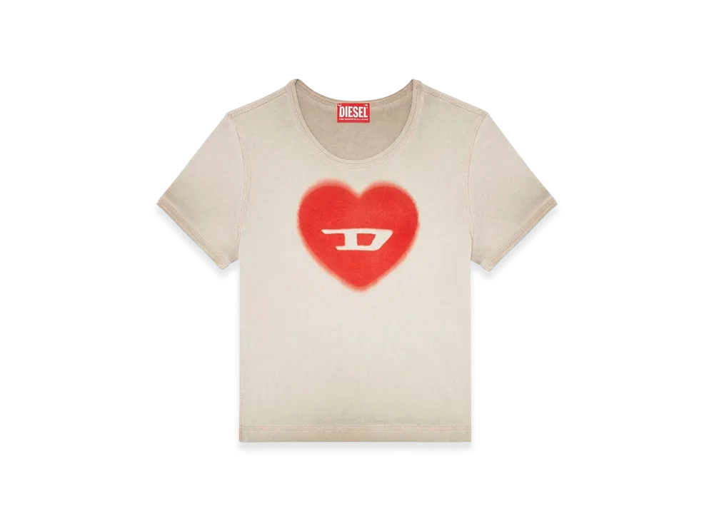 Diesel T-Ele T-Shirts "Beige"