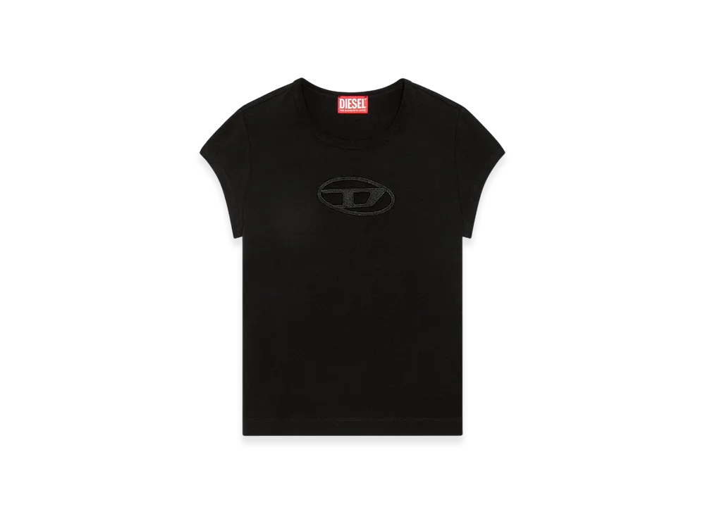 Diesel T-Angie T-Shirts "Black"