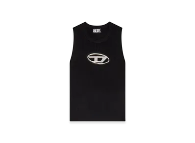Diesel M-Onerva-Top Knit "Black White"