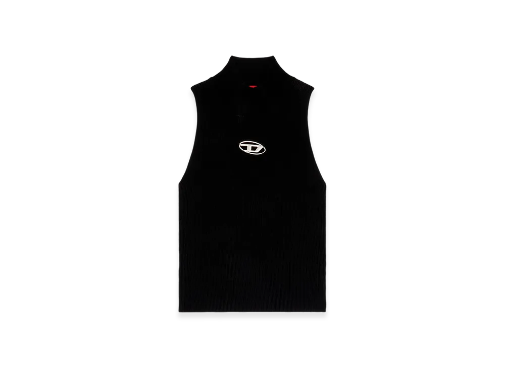 Diesel M-Onervax-Top Knit "Black Gray"