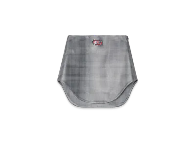 Diesel O-Limpo-Pw Checked Mini Skirt With Oval D "Gray"