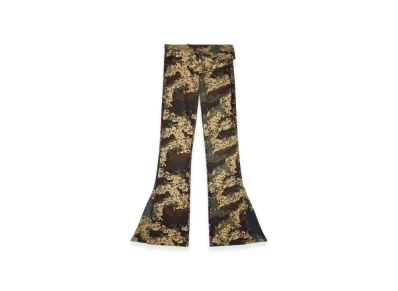 Diesel P-Affal Jazz Pants With Mixed Camo Prints "Military Green"