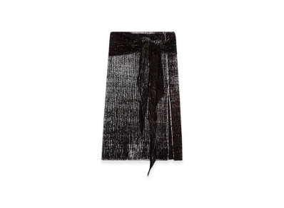 Diesel M-Eganoid Knitted Skirt With Hip Tie "Black"