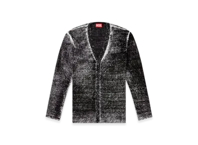 Diesel M-Robin Linen Cardigan "Black"