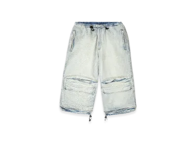 Diesel D-Dayetz-Short-S Shorts In Light Bicolour Denim "Light Blue"
