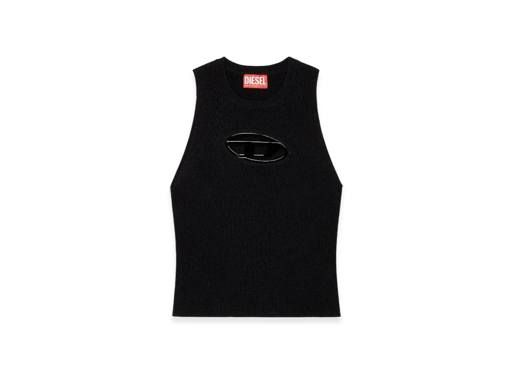 Diesel M-Onerva-Top Knit "Black"