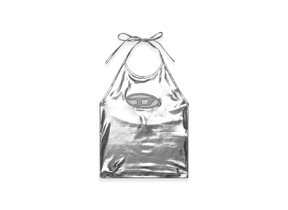 Diesel T-Salila-OD Topstank Topshalter Neck "Silver"