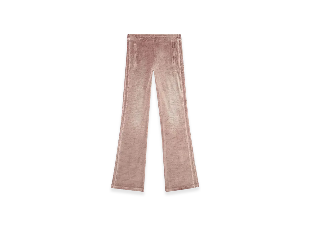 Diesel P-Ely-Q1 Wide Leg Sweatpants "Pink White"