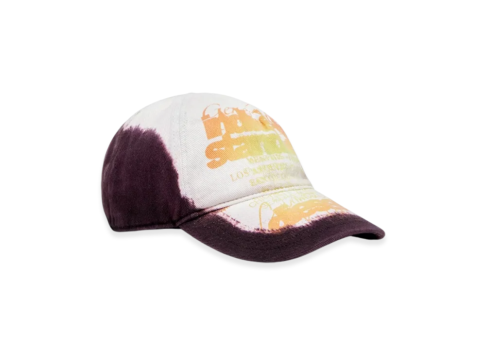 Diesel C-Hris Baseball Cap With Bandana Prints "White Violet"