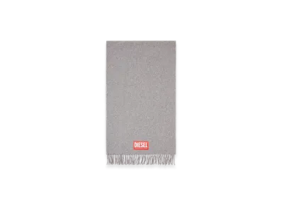 Diesel S-Imon Wool Blend Scarf "Gray"