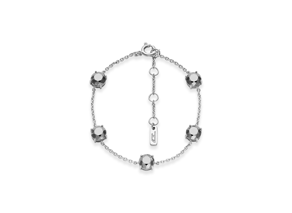Diesel Dl1358040 Sterling Silver Jewel Sterling Silver Chain Bracelet "Silver"