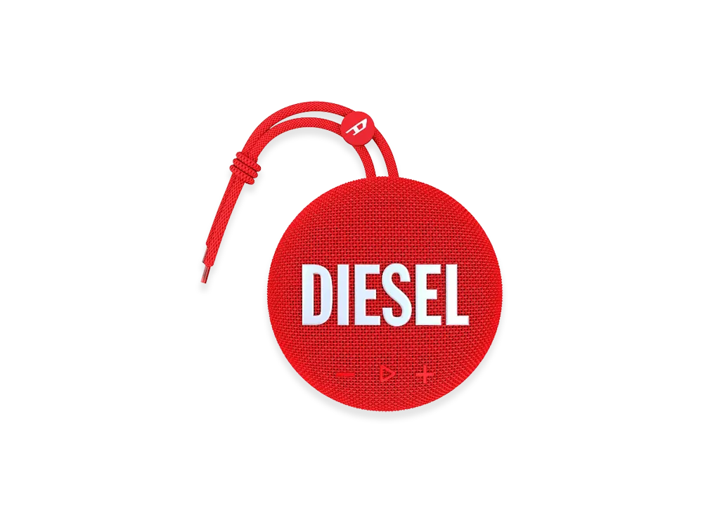 Diesel 52954 Bluetooth Speaker Wireless Speaker "Red"