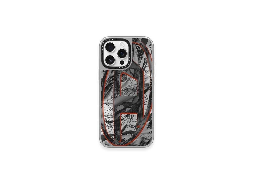 Diesel 60339 Casetify Moulded Case Iphone 16 Pro Max "Multicolor Block"