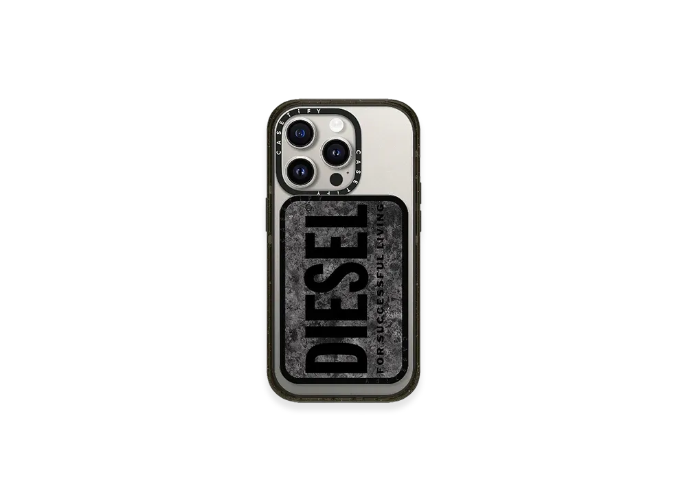 Diesel 60340 Casetify Card Holder & Stand Universal "Gray Black"