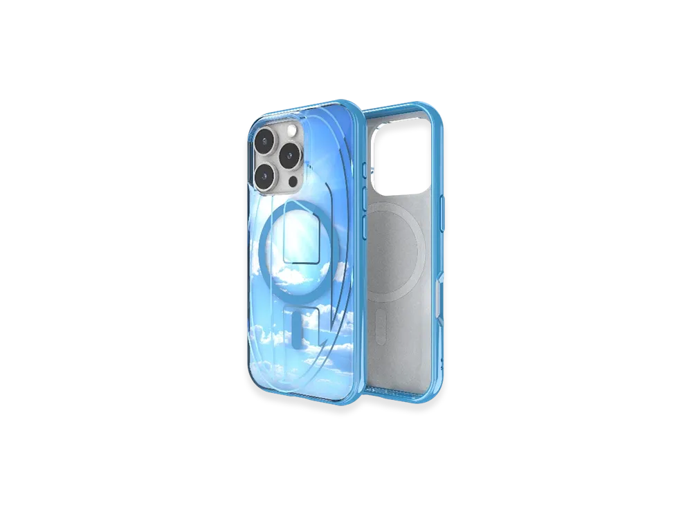 Diesel 60253 Aop Case Oval D Case With Magsafe Iphone 16 Pro "Azure"